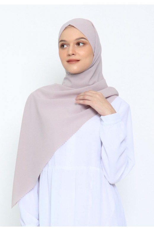 Pasmina Instan Diamond  Lasercut Silver